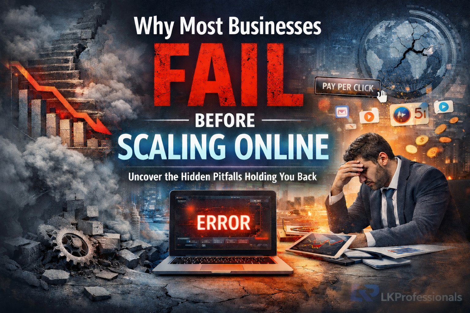 Why Most Businesses Fail Before Scaling Online — And How the Smart Ones Break Through